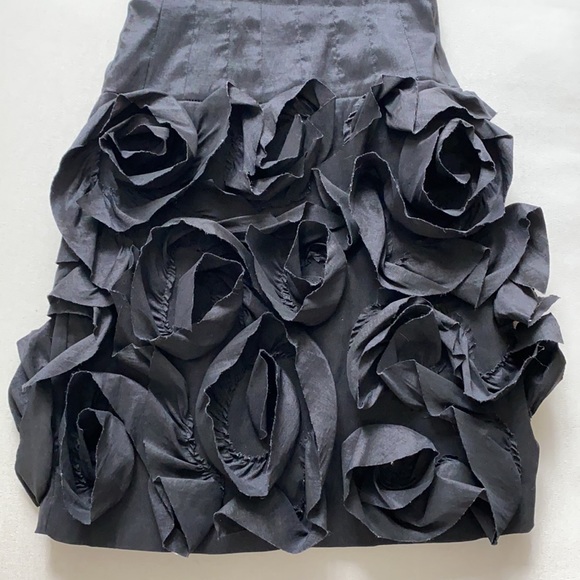 BCBG Max & Cleo Black Strapless Formal Dress - Picture 5 of 11